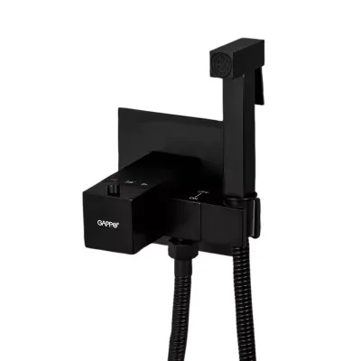 Гігієнічний душ GAPPO G7207-60 із термостатом, чорний