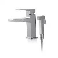 Змішувач для раковини з гігієнічним душем FAOP A1009-1, хром Змішувач для раковини з гігієнічним душем FAOP A1009-1, хром