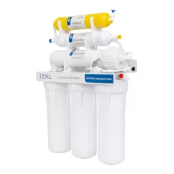 Фільтр зворотного осмосу ITAL RO6-75, мінералізатор, шестиступенева система очищення (IT-RO6-75) Фільтр зворотного осмосу ITAL RO6-75, мінералізатор, шестиступенева система очищення (IT-RO6-75)