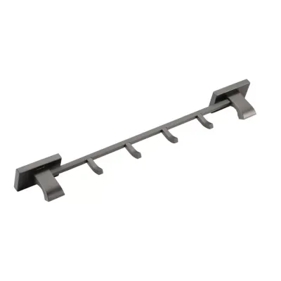 Вішалка GAPPO G0716-49 на 4 гачки 426 мм, збройова сталь