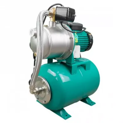 Самовсмоктувальна насосна станція SHIMGE JET1000G1 з баком 24 л, Нmax=48м, Qmax=90 л/хв. Самовсмоктувальна насосна станція SHIMGE JET1000G1 з баком 24 л, Нmax=48м, Qmax=90 л/хв.