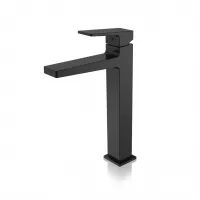 Змішувач для раковини високий FAOP A1009-26, чорний Змішувач для раковини високий FAOP A1009-26, чорний