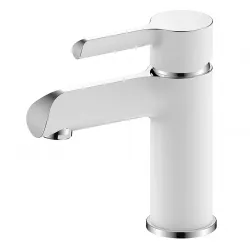 Змішувач для раковини GAPPO G1003-8, білий/хром Змішувач для раковини GAPPO G1003-8, білий/хром