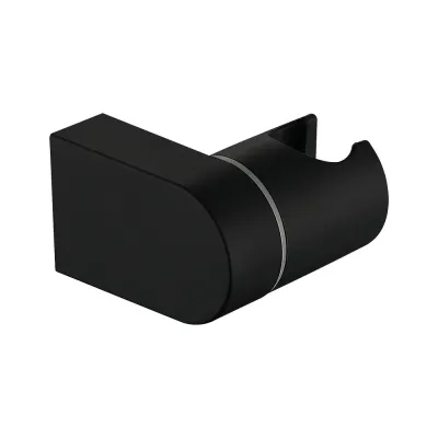 WQZ-018 BLACK кронштейн кріплення лійки на стіну ABS пластик + нерж.сталь (чорний) WEZER {100/1}