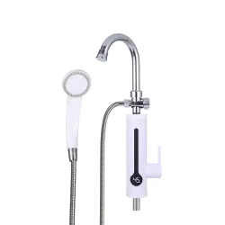 Проточник SDR-B18TR багатор. термозапобіж. поворот. вилив +ДУШ (3,3 кВт + датчик темп.) {10/1}