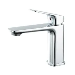 G1028 умивальник одноваж. лит. вилив лат. (хром) {8/1}