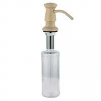 Дозатор миючого засобу GAPPO G403-2, що вбудовується, латунь/пластик, пісочний 300 мл