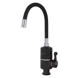Проточник SDR-G05T-Black кухня поворотний гнучкий вилив (3,0 кВт + датчик темп.) {12/1}