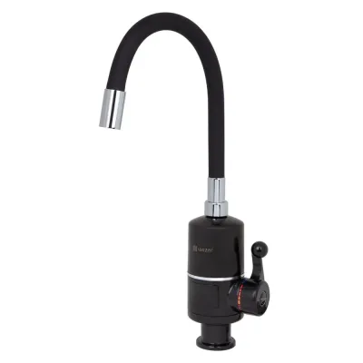 Проточник SDR-G05T-Black кухня поворотний гнучкий вилив (3,0 кВт + датчик темп.) {12/1}