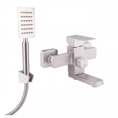 Змішувач для ванни WEZER PRO3-02, нержавіюча сталь Змішувач для ванни WEZER PRO3-02, нержавіюча сталь