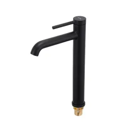 G1006-26 умивальник високий одноваж. кругл. вилив лат. гайка Ø35 (чорн.) {8/1} G1006-26 умивальник високий одноваж. кругл. вилив лат. гайка Ø35 (чорн.) {8/1}