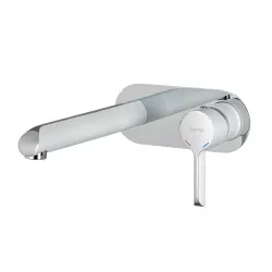 Вбудований змішувач для раковини GAPPO G1003-28, білий/хром Вбудований змішувач для раковини GAPPO G1003-28, білий/хром