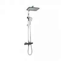 Душова система з термостатом GAPPO G2491-50, вилив - перемикач на лійку 3 режими