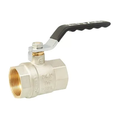 Кран кульовий ITAL PN25 1 1/2" вн.-вн., ручка, нікель