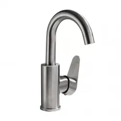 Змішувач для умивальника Frap F1348, сатин Змішувач для умивальника Frap F1348, сатин