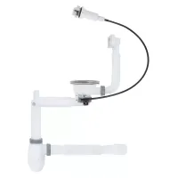 KT2119SA кухня 3 1/2*40 напівавтомат, різьб. випуск телескоп, універсал підкл. приладів і випуск {17