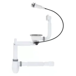 KT2119SA кухня 3 1/2*40 напівавтомат, різьб. випуск телескоп, універсал підкл. приладів і випуск {17