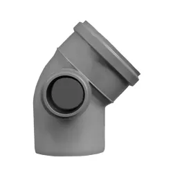 Коліно СВК Альянс 110 * 45° / 50 під 90° ЛІВЕ