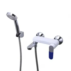 Змішувач для ванни Frap F3234, білий/хром Змішувач для ванни Frap F3234, білий/хром