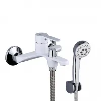 Змішувач для ванни Frap F3241, білий/хром Змішувач для ванни Frap F3241, білий/хром