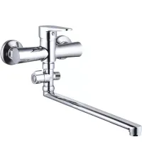 Змішувач для ванни WEZER PUD6-B045, хром