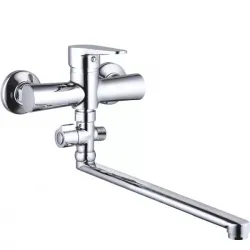 Змішувач для ванни WEZER PUD6-B045, хром