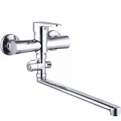 Змішувач для ванни WEZER PUD6-B045, хром