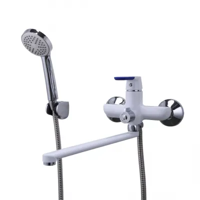 Змішувач для ванни Frap F2234, білий/хром Змішувач для ванни Frap F2234, білий/хром