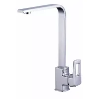 NOF4-B кухня одноваж. поворот. вилив кріпл. шпілька Ø35 (хром) {10/1}