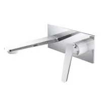 Змішувач для умивальника Frap F1058-22, білий/хром Змішувач для умивальника Frap F1058-22, білий/хром