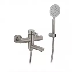 Змішувач для ванни WEZER EKO3-01, сатин Змішувач для ванни WEZER EKO3-01, сатин