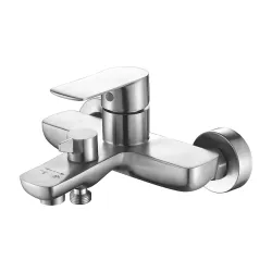 ROK3-05 ванна одноваж., неповор. корот. вилив нерж. сталь ?35 (сатин) {12/1}