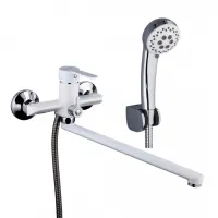 Змішувач для ванни Frap F2241, білий/хром Змішувач для ванни Frap F2241, білий/хром