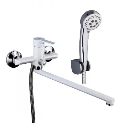 Змішувач для ванни Frap F2241, білий/хром Змішувач для ванни Frap F2241, білий/хром