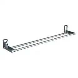 Рушникотримач Frap F1809 з 2-ма накладками, 600 мм, білий/хром