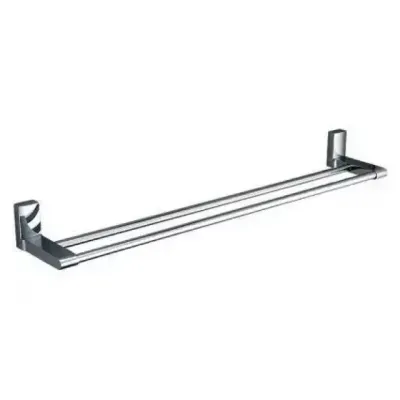 Рушникотримач Frap F1809 з 2-ма накладками, 600 мм, білий/хром