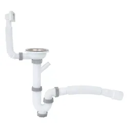 P1112 кухня 3 1/2*40, різьб.випуск, прямий з ревізією+пралка, універсал. перелив+гофра {27} P1112 кухня 3 1/2*40, різьб.випуск, прямий з ревізією+пралка, універсал. перелив+гофра {27}