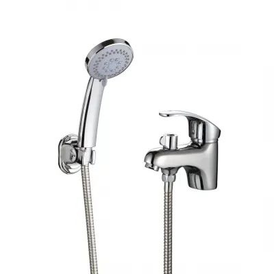 Змішувач для умивальника Frap F1221 з душовою лійкою, хром Змішувач для умивальника Frap F1221 з душовою лійкою, хром