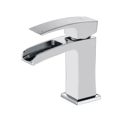 Змішувач для умивальника GAPPO G1007-30, білий/хром Змішувач для умивальника GAPPO G1007-30, білий/хром