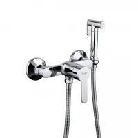 Змішувач для душу з гігієнічною лійкою Frap F2041, хром Змішувач для душу з гігієнічною лійкою Frap F2041, хром