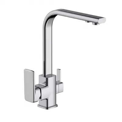 Змішувач для кухні Frap F4360 з підключенням фільтра питної води, хром Змішувач для кухні Frap F4360 з підключенням фільтра питної води, хром