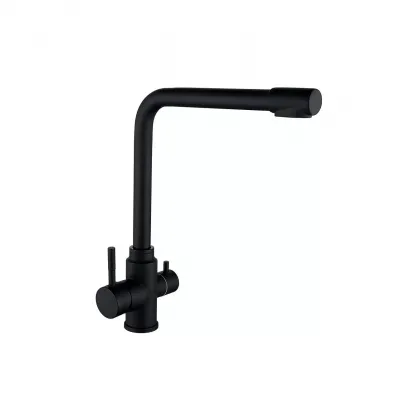 Змішувач для кухні WEZER EKO4C-01-BLACK під фільтр зворотного осмосу Змішувач для кухні WEZER EKO4C-01-BLACK під фільтр зворотного осмосу