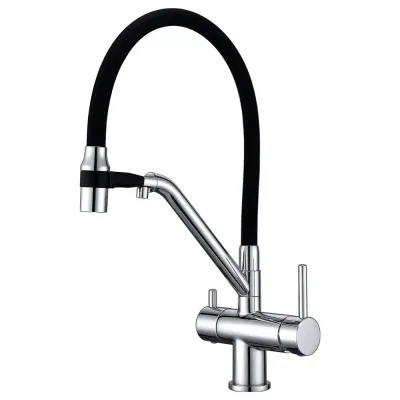 Змішувач для кухні з підключенням фільтра GAPPO G4398-80, хром Змішувач для кухні з підключенням фільтра GAPPO G4398-80, хром