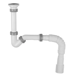 SB1013 сифон для біде 1 1/4*32 з гофротрубою 32*40/50 {50/45} SB1013 сифон для біде 1 1/4*32 з гофротрубою 32*40/50 {50/45}