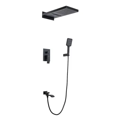 G7107-76 душ. система вбуд. 4х функц. одноваж. лат. Ø35 (чорний) {2/1} G7107-76 душ. система вбуд. 4х функц. одноваж. лат. Ø35 (чорний) {2/1}