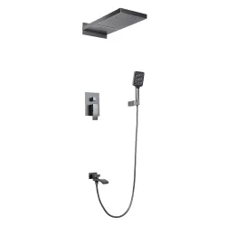 G7107-79 душ. система вбуд. 3х функц. одноваж. лат. Ø35 (гангрей) {2/1}