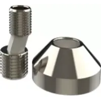 Ексцентрик з декоративною чашею 3/4"х1/2" хром V&G {24}