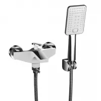 Змішувач для ванни Frap F3258, білий/хром Змішувач для ванни Frap F3258, білий/хром