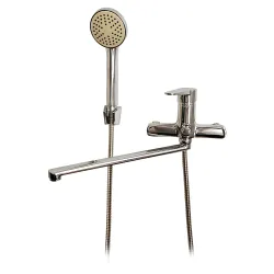 NKL1-146 ванна одноваж. довгий поворот. вилив сплав ? (хром) {10/1} NKL1-146 ванна одноваж. довгий поворот. вилив сплав ? (хром) {10/1}