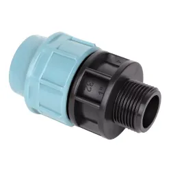 Муфта ПЕ із зовнішньою різьбою ITAL 32 мм х 1 1/4"